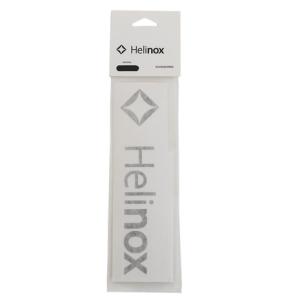 ヘリノックス（Helinox） ロゴステッカーL ブラック 19759015001007｜lbreath