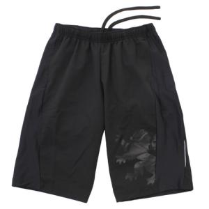 カペルミュール（KAPELMUUR）（メンズ、レディース）ストレッチハーフパンツ ブラック kphp020