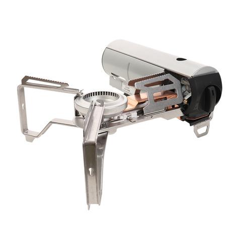 スノーピーク（snow peak） キャンプ バーナー HOME&amp;CAMPバーナー シルバー GS-...