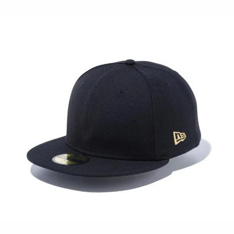 ニューエラ（NEW ERA）（メンズ）帽子 キャップ 59FIFTY ベーシック ブラック ゴールド...