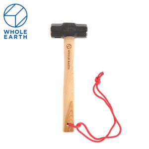 ホールアース（Whole Earth） ハンマー テント ペグ ムジョルニアハンマー WE23DZ97 BLK アウトドア キャンプ