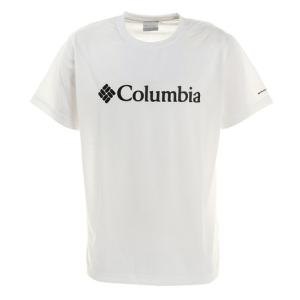 【10%OFFクーポン☆8/7迄】コロンビア（Columbia） 半袖Tシャツ レッドヒルビュート ショートスリーブT PM0174 100 白 ホワイト ロゴT シンプル （メンズ）