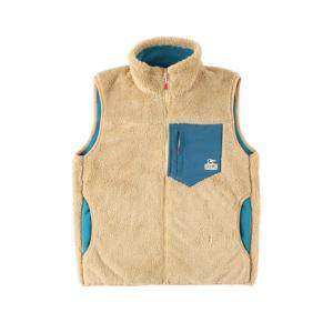 チャムス（CHUMS） ボンディングフリースベスト Bonding Fleece もこもこ ボア CH04-1278-B001 ワンポイント  （メンズ）