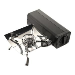 FORE WINDS（FORE WINDS） カセットコンロ 折りたたみ式 フォールディングキャンプストーブ FW-FS01-BK