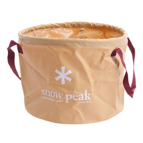 スノーピーク（snow peak） バケツ 25L 収納ケース 小物入れ 防水 ジャンボキャンプシン...