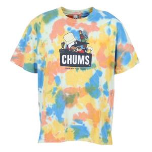 チャムス（CHUMS）（メンズ）BBQブービーTシャツ オーシャンダイ CH01-1963-Z213 半袖 トップス カジュアル クルーネック｜lbreath