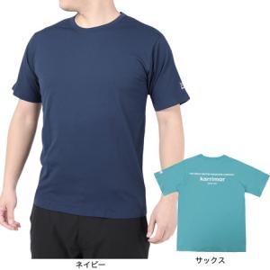 カリマー（karrimor）（メンズ） 半袖Tシャツ クイック ドライ ロゴ S/S T 101369｜lbreath