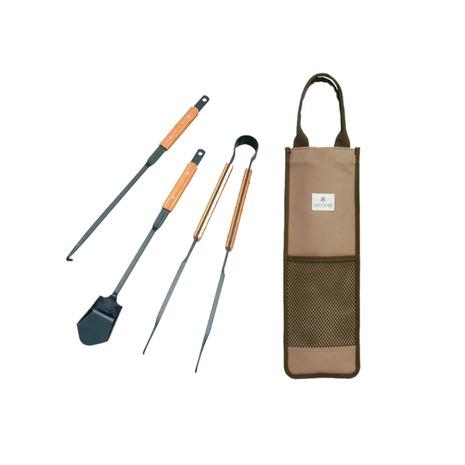 スノーピーク（snow peak） 焚き火 キャンプ用品 焚火ツールセットPRO N-024