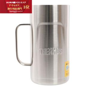 サーモス（THERMOS）（メンズ、レディース）食器 キャンプ アウトドア 真空断熱ジョッキ ステンレス２ JDK-1000 S2｜L-Breath Yahoo!店