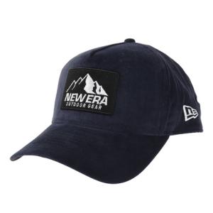 ニューエラ（NEW ERA）（メンズ、レディース）帽子 キャップ 9FORTY A-Frame マイクロコーデュロイ マウンテンロゴ フェルトパッチ 13327704｜lbreath