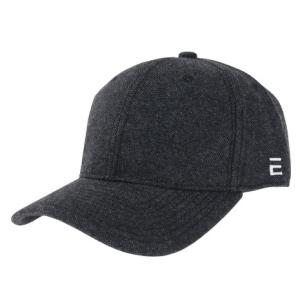 エルケクス（ELKEX）（メンズ）Eロゴツイードキャップ EKX2FA0007 BLK 帽子｜lbreath