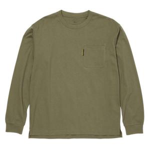 ジャックウルフスキン アウトドア トレッキング JP POCKET オーガニックコットン 長袖Tシャツ 5022583-4550