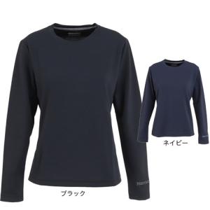 マーモット（Marmot）（レディース）アウトドア トレッキング ヒートナビ クルー 長袖Tシャツ TOWUJB74｜lbreath