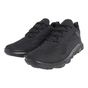エコー（ecco）（メンズ）スニーカー 黒 メンズ MX M ブラック 82019451052 トレッキングシューズ ローカット 登山靴 普段履き 通勤 通学