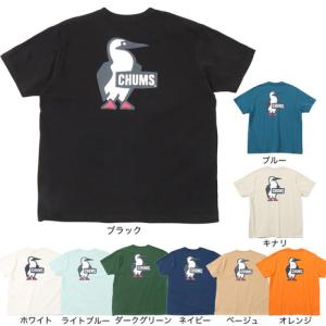 チャムス（CHUMS）（メンズ）半袖 ブービーロゴTシャツ ブラック CH01-2279｜L-Breath Yahoo!店