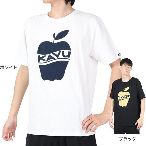カブー（KAVU）（メンズ）半袖Tシャツ アップル Tシャツ 19821824