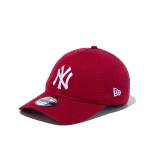 ニューエラ（NEW ERA）（メンズ、レディース）キャップ 9TWENTY クロスストラップ ウォッシュドコットン ニューヨーク・ヤンキース 13562181 MLB 帽子｜lbreath