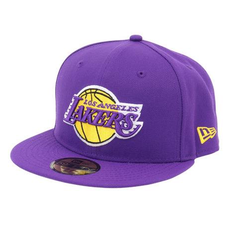 ニューエラ（NEW ERA）（メンズ、レディース）キャップ 59FIFTY ロサンゼルス・レイカーズ...