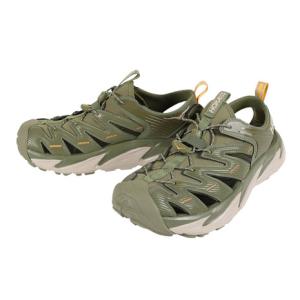 ホカ（HOKA）（メンズ）シャワーサンダル ホパラ オリーブ 1106534-AOTN 通気性 柔軟性 クッション性 アウトドア ロッカールーム｜lbreath