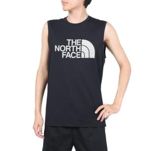 ノースフェイス（THE NORTH FACE）（メンズ）ランニングウェア タンクトップ スリーブレスGTDロゴクルーシャツ NT12375 K｜lbreath