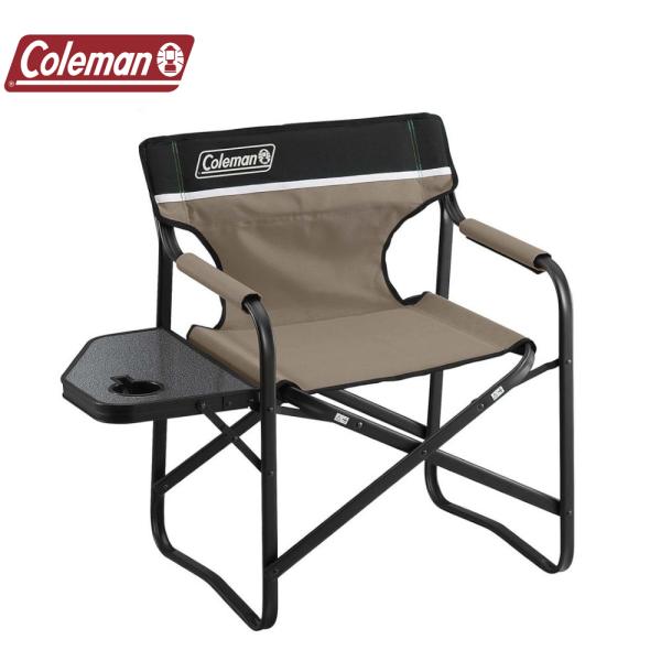 コールマン（Coleman） 椅子 折りたたみ キャンプ サイドテーブルデッキチェアST 21908...