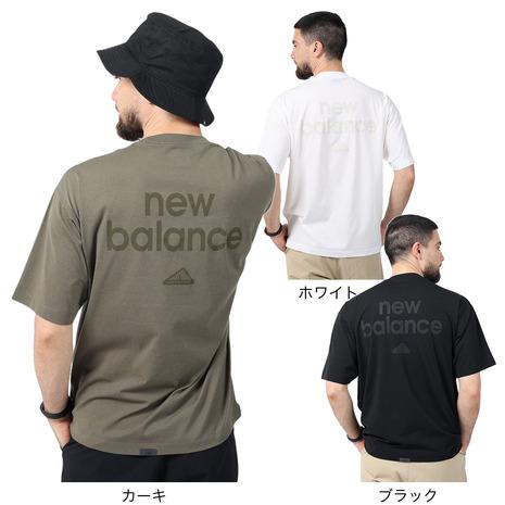 ニューバランス（new balance）（メンズ）ラッシュガード 半袖 Tシャツ 速乾 UVカット ...
