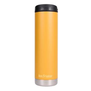 クリーンカンティーン（klean kanteen） 水筒 ステンレスボトル 保冷 保温 TKワイド20oz 591ml カフェキャップ マリーゴールド 19322093006020｜lbreath