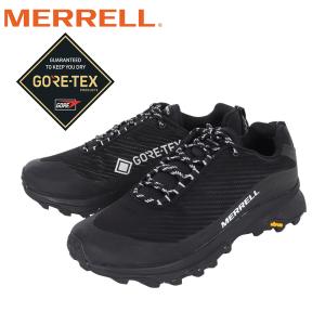 メレル（MERRELL）（メンズ）トレッキングシューズ ローカット 登山靴 モアブ スピード ストーム ゴアテックス 067549 BLK ブラック ビブラムソール