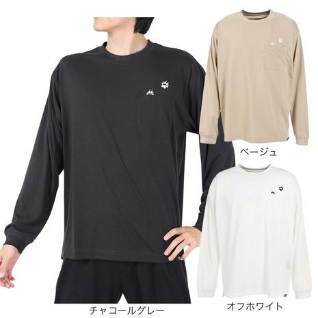 ジャックウルフスキン（JackWolfskin）（メンズ）長袖Tシャツ ロンT JP PAW IN ...