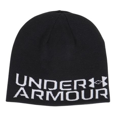 アンダーアーマー（UNDER ARMOUR）（キッズ）ジュニア ニット帽 リバーシブル ハーフタイム...