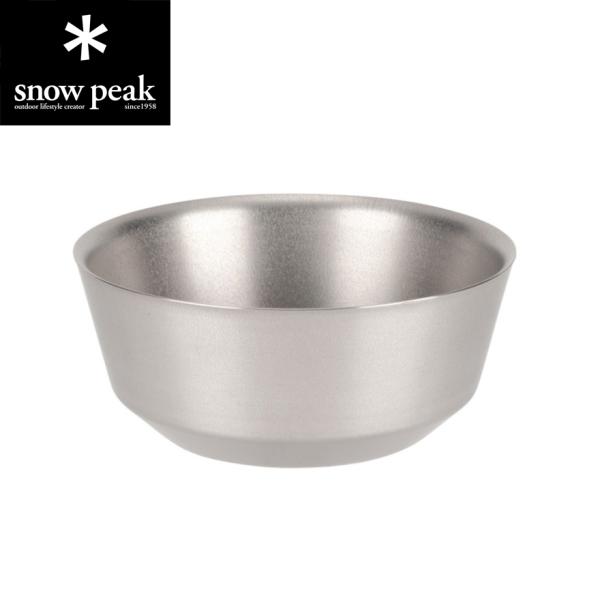 スノーピーク（snow peak） 食器 キャンプ アウトドア チタンダブルボウル 600 TW-2...