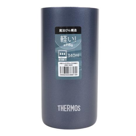 サーモス（THERMOS） タンブラー 保冷 保温 真空断熱タンブラー 340ml ブラック JDW...