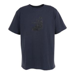 マーモット （Marmot） （メンズ） 半袖Tシャツ マーモットインブーツ ハーフスリーブクルーネックTシャツ TOMTJA51 CNV ネイビーの商品画像