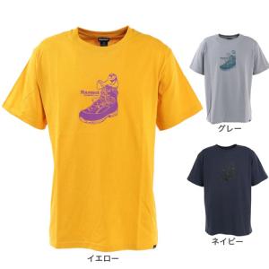 マーモット（Marmot）（メンズ）半袖Tシャツ マーモットインブーツ ハーフスリーブクルー TOMTJA51｜lbreath