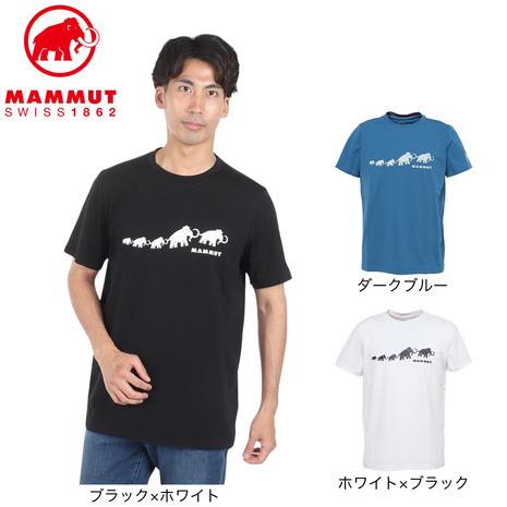 マムート（MAMMUT）（メンズ）半袖Tシャツ クイックドライ ロゴプリントTシャツ AF Men ...