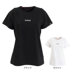 マムート（MAMMUT）（レディース）半袖Tシャツ クイックドライ ロゴプリントTシャツ AF Women 1017-02022｜L-Breath Yahoo!店