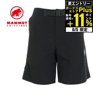 マムート（MAMMUT）（レディース、キッズ）ショートパンツ ショーツ トレッカーズ Trekkers 3.0 Shorts 1023-00483-0001 ブラック｜L-Breath Yahoo!店