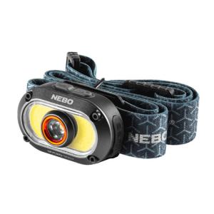 NEBO（NEBO） ヘッドライト ヘッドランプ MYCRO 500 14765 グレー 専用充電池 USBケーブル付｜lbreath