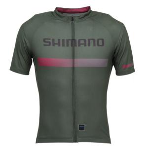 SHIMANO サイクルジャージ ネイビー/イエロー SHIMANO サイクルジャージ ネイビー/イエロー SHIMANO 18'ウインド