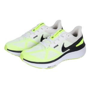 ナイキ（NIKE）（メンズ）ランニングシューズ エア ズーム ストラクチャー 25 ホワイト DJ7883-100 スニーカー ジョギング トレーニング 部活｜lbreath