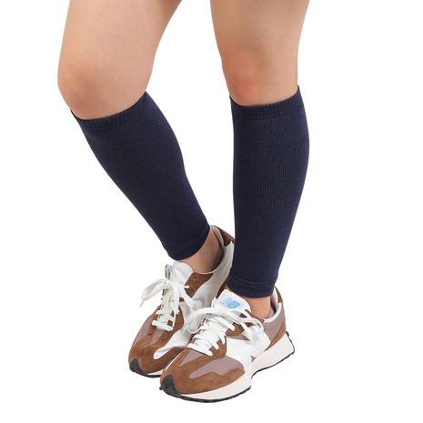 クー（Coo.）（レディース）レッグウォーマー 厚地パイル 901Q3OK0325 NVY 防寒 保...