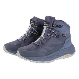 ジャックウルフスキン（JackWolfskin）（レディース）トレッキングシューズ ミドルカット 登山靴 テラベンチャー テキサポール MID W 4049991-6179 ネイビー