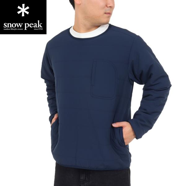 スノーピーク（snow peak）（メンズ）プルオーバー ジャケット フレキシブルインシュレイテッド...