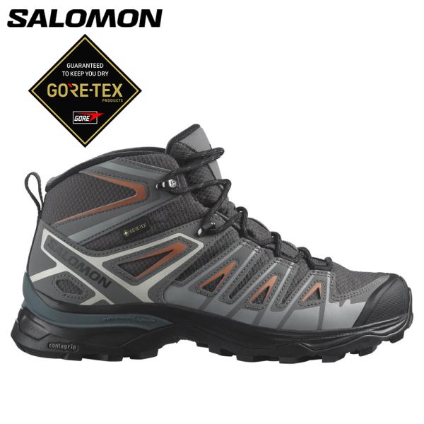 サロモン（SALOMON）（レディース）トレッキングシューズ ハイカット 登山靴 X ウルトラパイオ...