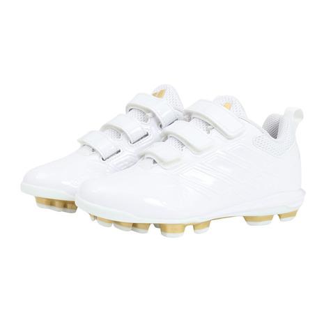 アディダス（adidas）（キッズ）野球スパイク ジュニア ポイント スタビル 5ポイント ロー A...