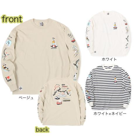 チャムス（CHUMS）（メンズ）オーバーサイズドユタツアー ロングスリーブTシャツ CH01-234...