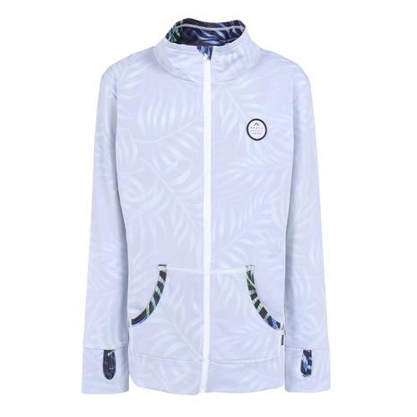 ラスティ（RUSTY）（キッズ）キッズ 総柄ジップ長袖ラッシュガード 964460LEF