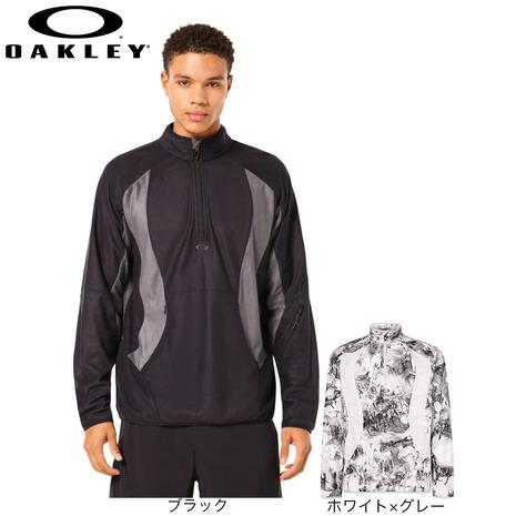 オークリー（OAKLEY）（メンズ）USサイズ 軽量 ジャケット 長袖 ファスナー付き カンガルーポ...