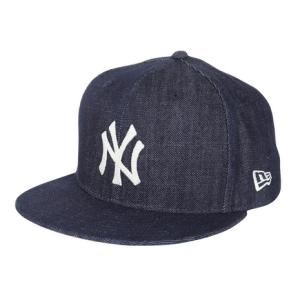 ニューエラ（NEW ERA）（メンズ、レディース）59FIFTY Denim ニューヨーク・ヤンキース Subway Series 14109879 帽子｜lbreath