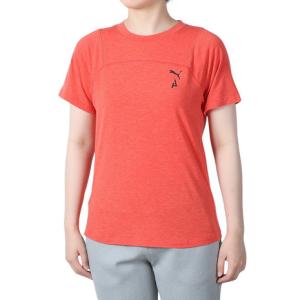 プーマ（PUMA）（レディース）半袖シャツ SEASONS ウール ショートスリーブTシャツ 52413025｜lbreath